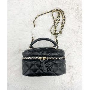 ショルダーバッグ バッグ キルティングバニティーショルダーBAG レディース