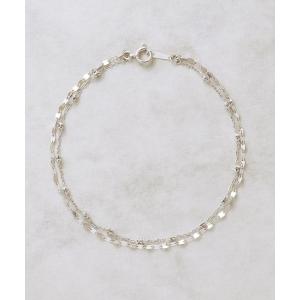 SIENA ROSE（シエナロゼ） ブレスレット 一粒ダイヤのデザインチェーン