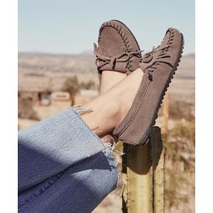 デッキシューズ モカシン 「サイズ22cm〜26cmまで」MINNETONKA（ミネトンカ） / スエードモカシンシューズ KILTY SUEDE M