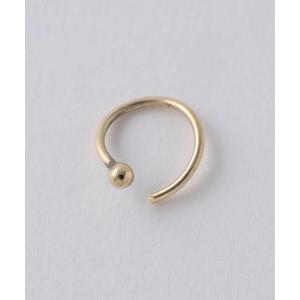 ピアス レディース 「frank and easy」10K GOLD EAR HUG/シングルピアス｜zozo