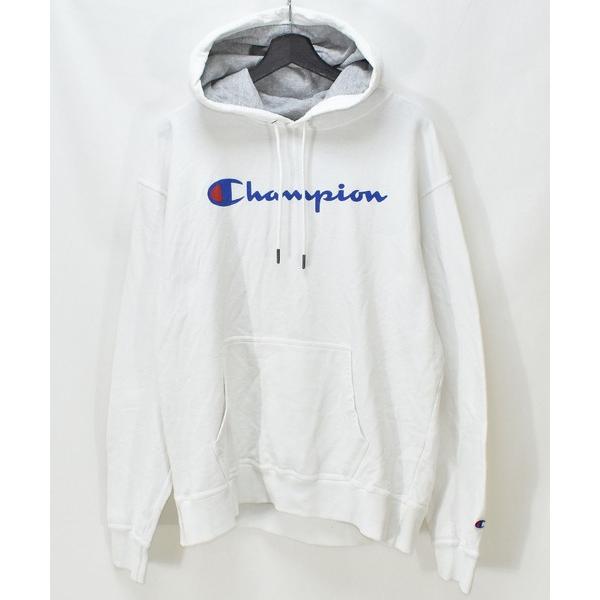 パーカー 「ヴィンテージ古着」Champion / チャンピオン ロゴプリント スウェットパーカー ...
