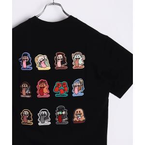 tシャツ Tシャツ GRAF＆WU グラフアンドウー 12BOOGHOST 半袖プリント