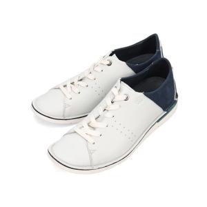 スニーカー LANVIN en Bleu　プラットステッチダウンスニーカー　86455 メンズ