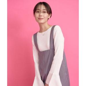 ワイドパンツ パンツ ワイドサロペット レディース