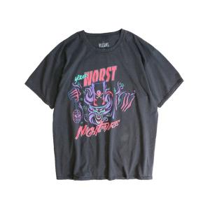 tシャツ 「THRIFTY LOOK/スリフティールック」”PRINCESS＆FLOG”TEE ディズニー/ビンテージ/ユーズドライクTシャツ メンズ レディース