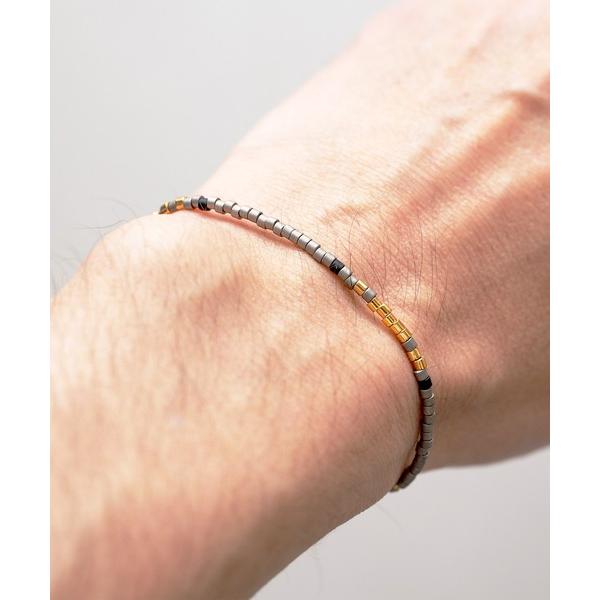 ブレスレット SENTI センティ / BEADS BRACELET シルバー925×ガラスビーズブ...