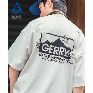 tシャツ Tシャツ メンズ 「SIDEWAY STANCE×GERRY」別注コラボ 半袖 ロゴ プリント Tシャツ｜zozo