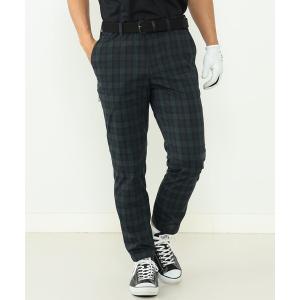 パンツ BEAMS GOLF ORANGE LABEL / チェック DotAir（R） ストレッチロングパンツ