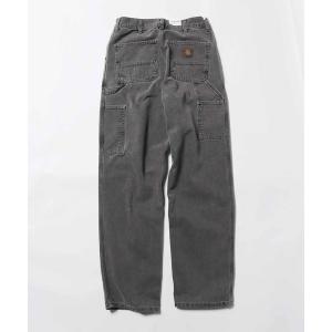 mp9637-Likes vintage processing semi-flared silhouette jeans