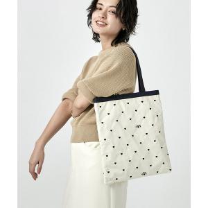 トートバッグ バッグ レディース EMERALD TOTE ネイビースイスハート｜zozo