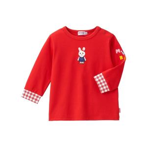 MIKI HOUSE（ミキハウス） ブラウス シャツ うさこ襟刺繍長袖ブラウス