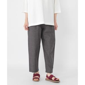 パンツ 夏のお手入れらくらくテーパードパンツ