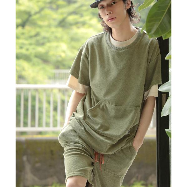 tシャツ 半袖 「sownoas/サウノアーズ」パイルTSH レディース メンズ
