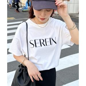 tシャツ Tシャツ SEREIN刺繍ロゴTシャツ