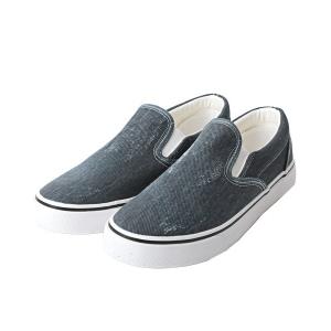 スリッポン Bracciano(ブラッチャーノ)総柄スリッポンシューズ メンズ