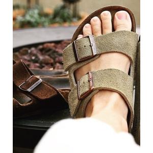 レディース サンダル BIRKENSTOCK/ビルケンシュトック Arizona SFB Suede アリゾナ ソフトフットベッド スウェード レディ｜zozo