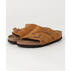 レディース サンダル BIRKENSTOCK/ビルケンシュトック レディース Zurich Suede チューリッヒ スウェード サンダル コルク 細｜zozo