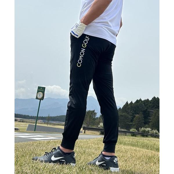 ゴルフ 接触冷感 素材 アンクル丈 テーパードゴルフウェア ジョガーパンツ メンズ