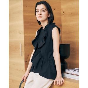 ANAYI 「ANAYI」 長袖ブラウス 38 ネイビー レディース