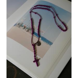 ネックレス メンズ 「OJO DE MEX/オホデメックス」 MEXICAN Hand Made Cross Necklace ロザリオネックレス シ｜zozo