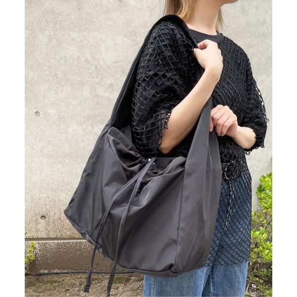 ショルダーバッグ バッグ 「HIKA」ドローコード ホーボーバッグ レディース メンズ