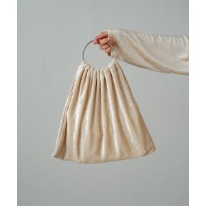 バッグ ハンドバッグ ベロアリングBAG
