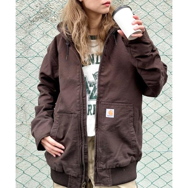 ブルゾン アウター Carhartt(カーハート) /ヴィンテージライク フーデッドブルゾン ルーズ...