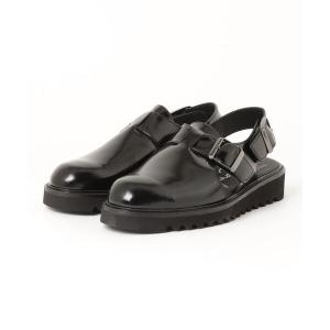 メンズ シューズ STEFANO ROSSI ステファノロッシ SQUALO CLOG スカーロ クロッグ SR03896 BLACK｜ZOZOTOWN Yahoo!店