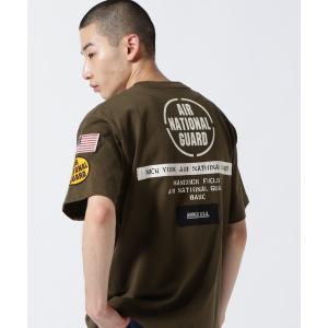 メンズ tシャツ Tシャツ AIR NATIONAL GUARD PATCH T-SHIRT / エアナショナルガード Tシャツ / AVIREX /｜zozo