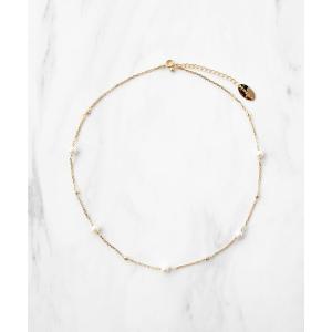 Whim Gazette（ウィム ガゼット） ネックレス 「Hoaw.」パール