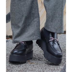 CALIFORNIA OUTFITTERS ローファー 3-11E81 チャンキーソール ビット