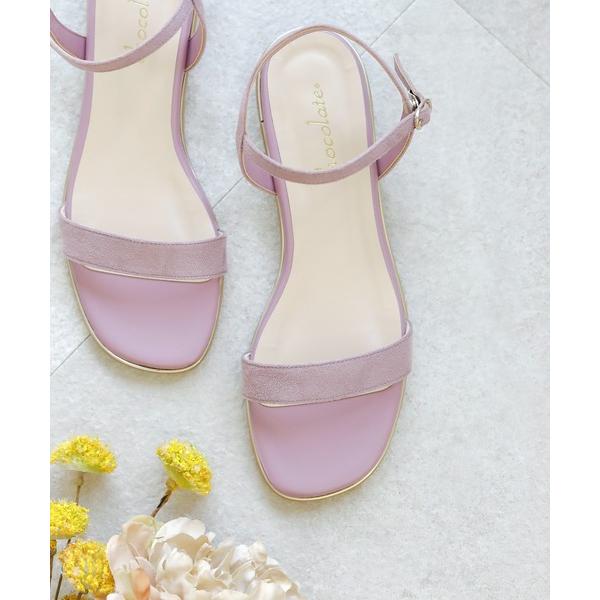 サンダル ストラップ ローヒールサンダル「日本製」 レディース