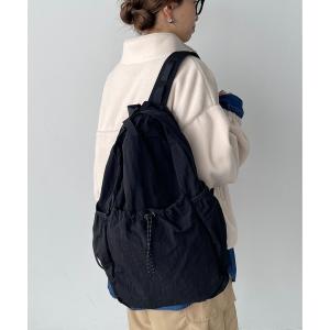 デイバック リュック ドローストリングナイロンバックパック レディース メンズ