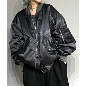 メンズ ジャケット MA-1 2WAYリバーシブルMA-1/Over size MA-1 flight jacket(ユニセックス)｜zozo