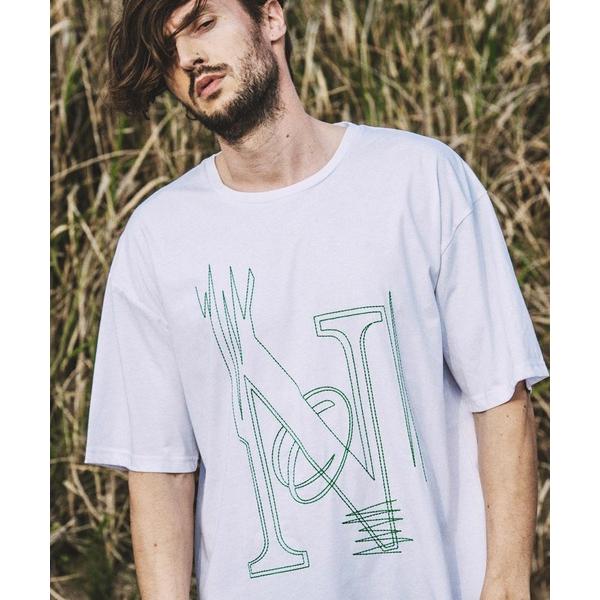 tシャツ 「NO ID.」No Stitch Big T-Shirt / NO ステッチ ビッグ T...