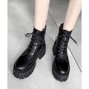 スニーカー レディース 「OKUOKU　0909」　厚底ブーツ oku-shoes-654426459858-36｜ZOZOTOWN Yahoo!店