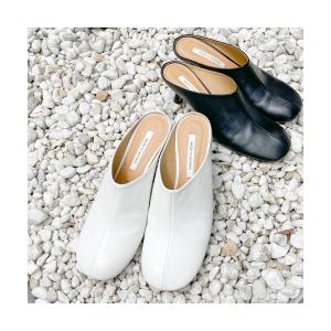 Demi-Luxe BEAMS（デミルクス ビームス） パンプス レザーミュール .M