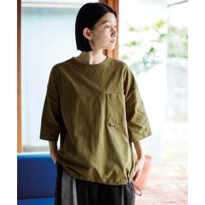 tシャツ Tシャツ サニークラウズ　　すそが絞れるＴシャツ レディース