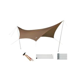 【美品】 peak　HD タープ ヘキサ エヴォ Pro. アイボリー snow peak（スノーピーク） HDタープ ヘキサエヴォ Pro.アイボリー