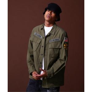 ジャケット ミリタリージャケット メンズ AIR NATIONAL GUARD JUNGLE FATIGUE JACKET / エアーナショナルガード｜ZOZOTOWN Yahoo!店