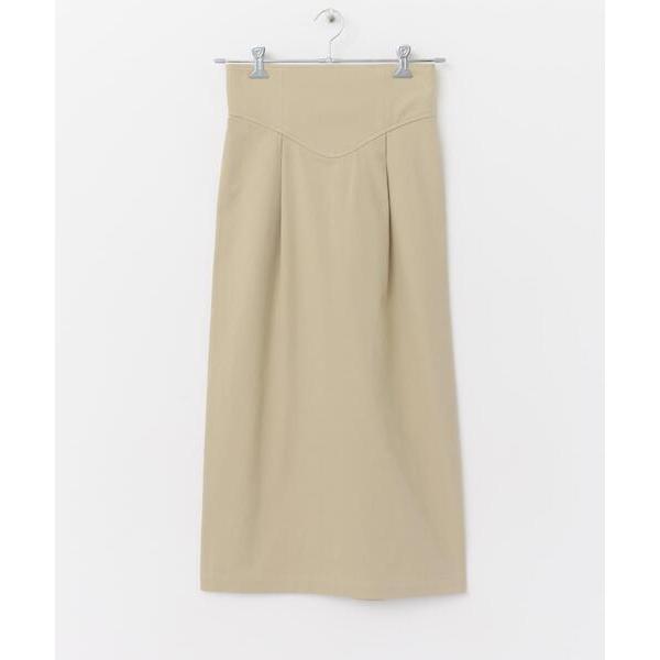 スカート 「別注」Audrey and John Wad×DOORS　コットンチノハイウエストスカー...