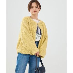 ジャケット ブルゾン 「size SHORTあり」ノーカラー ボア ブルゾン -ウォッシャブル-