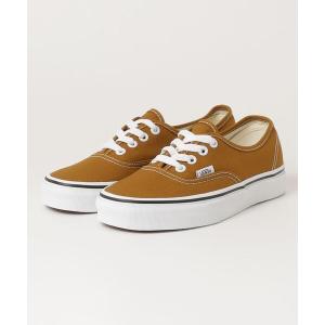 スニーカー メンズ VANS ヴァンズ AUTHENTIC オーセンティック VN0009PV1M7 GOLDEN BROWN｜zozo