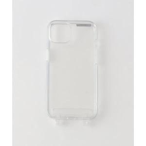 モバイルケース メンズ 「WEB限定」「Topologie」Bump Phone Case Clear iPhone 13/14 スマホケース｜zozo