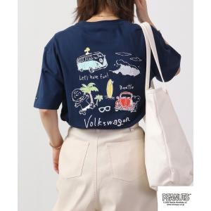 tシャツ Tシャツ レディース PEANUTS スヌーピー/フォルクスワーゲン ダブルネームコラボ 親子お揃いで着れる半袖Tシャツ｜ZOZOTOWN Yahoo!店