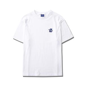 tシャツ 「BadBlue 」BadBear Patch Tee White レディース メンズ