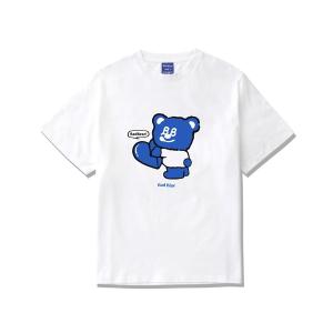 tシャツ 半袖 「BadBlue 」BadBear Hug Tee White レディース メンズ