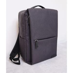 バッグ ビジネスバッグ レディース 「YAK PAK / ヤックパック」SQUARE BACKPACK / 撥水加工 スクエアビジネスリュック｜zozo