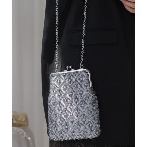 epic day（エピックデイ） ハンドバッグ スパンコール＆ビーズがま口