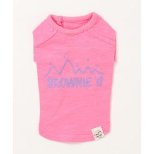 ペット Brownie&apos;s/蓄光ロゴTシャツ